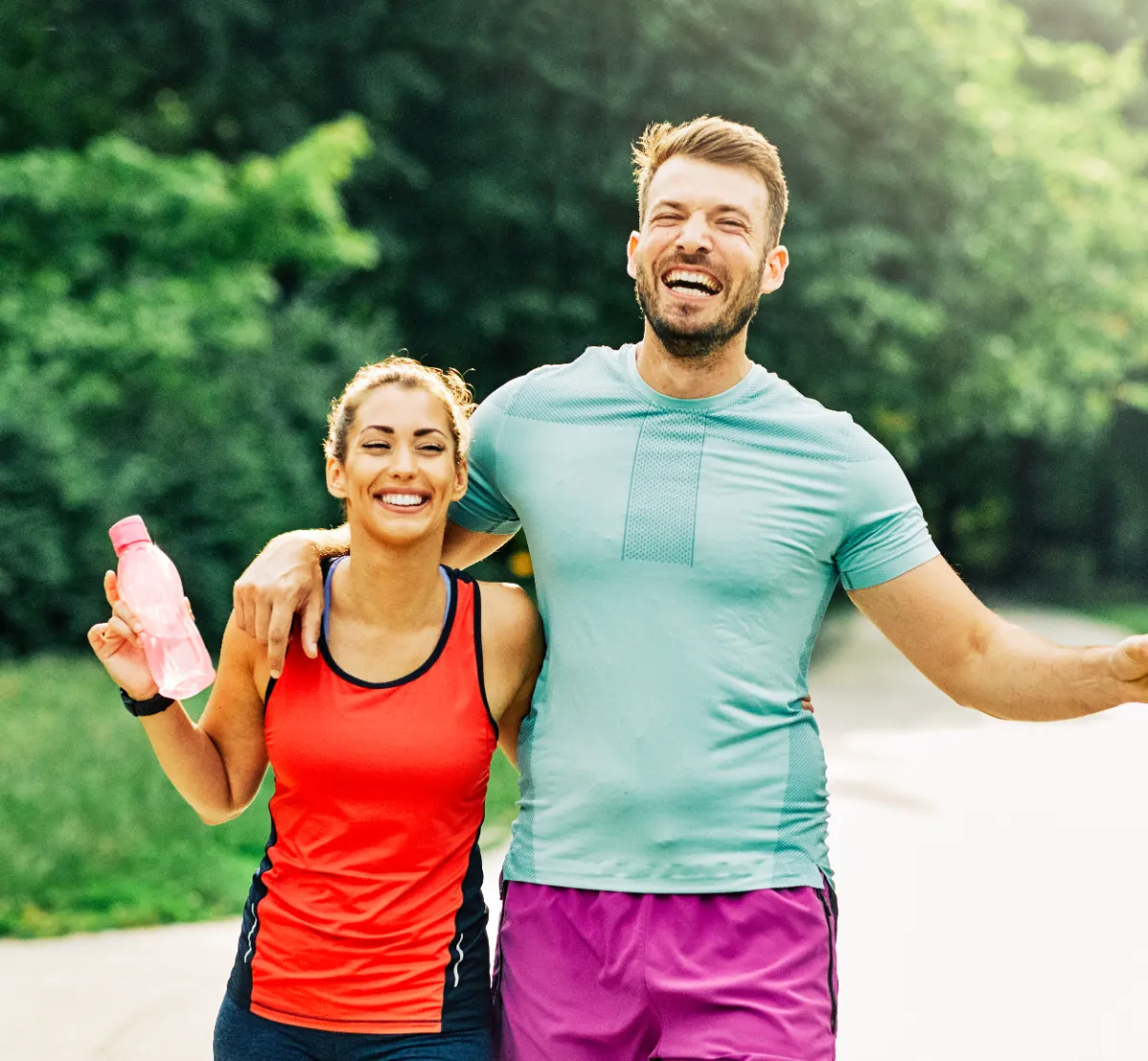 fitness woman park exercise lifestyle outdoor spor utc